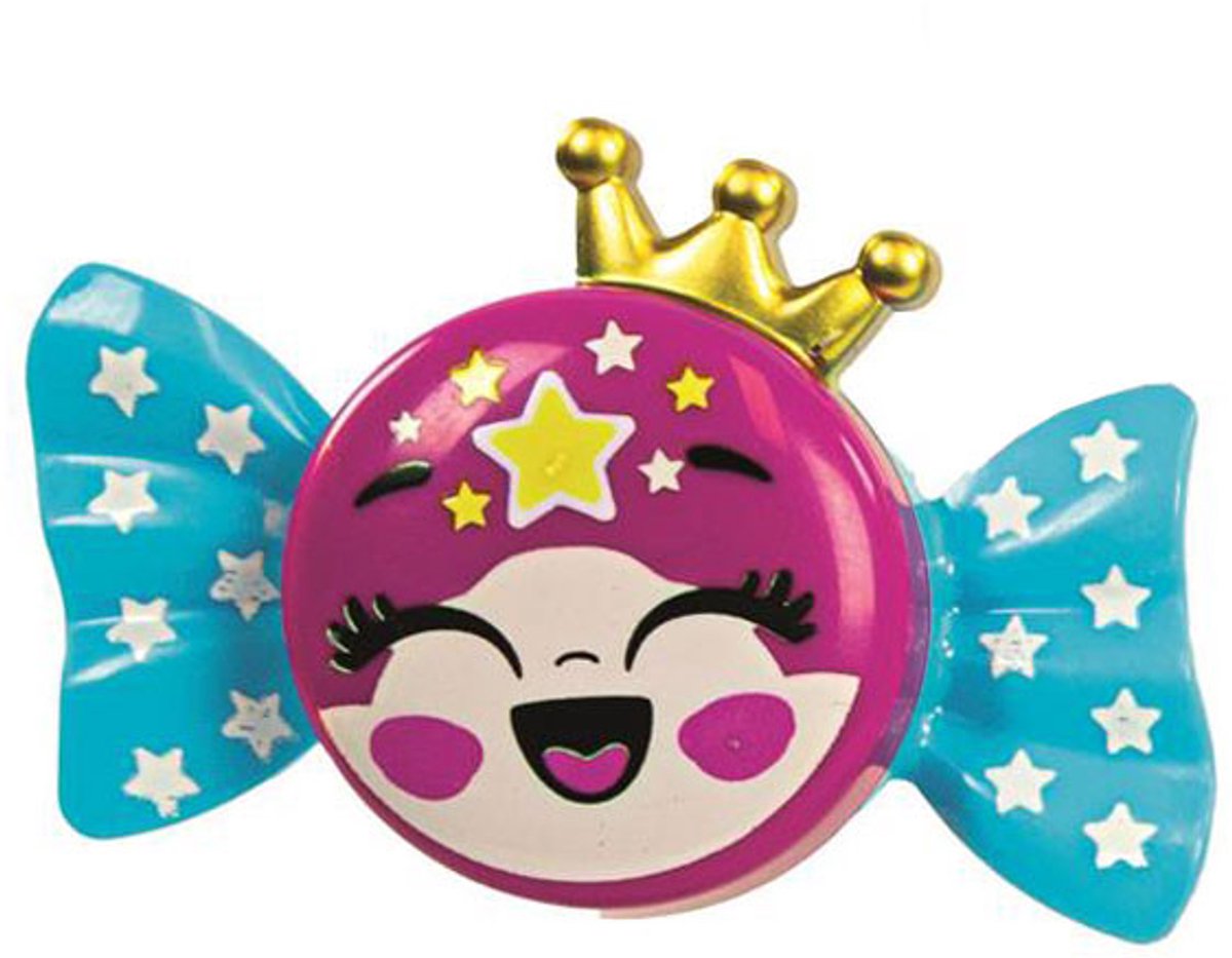 Crazy Chic White Star snoepvormige lipgloss Clementoni