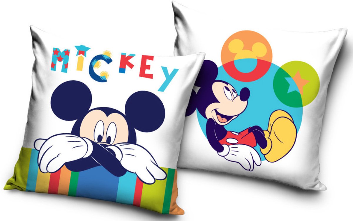 Disney Mickey fluwelen kussenhoes 40x40 cm