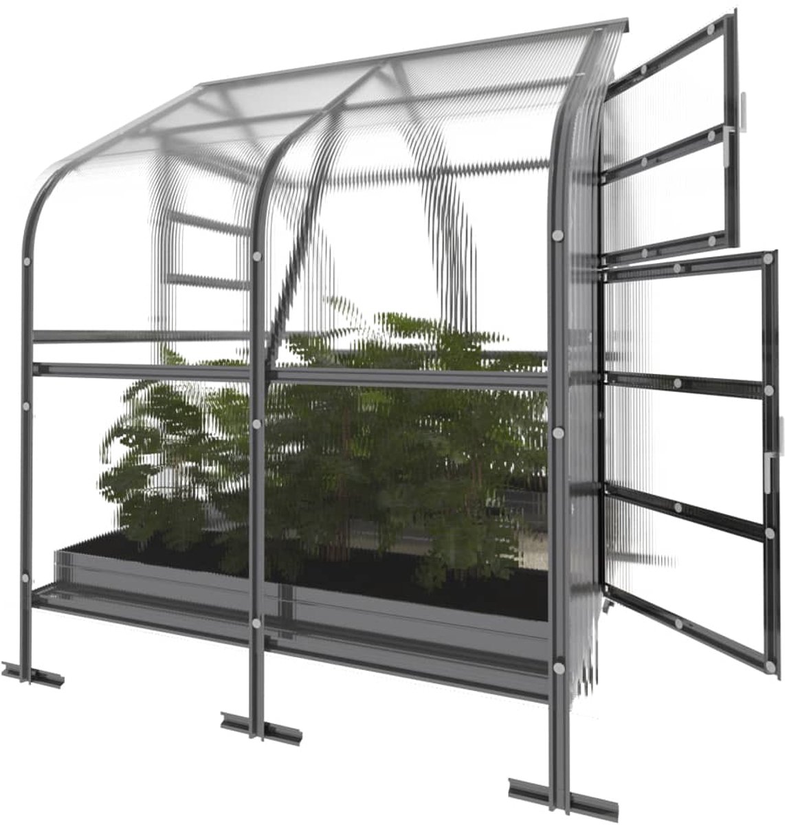 Klasika Polycarbonate greenhouse 2,5x2m 5m² Drop