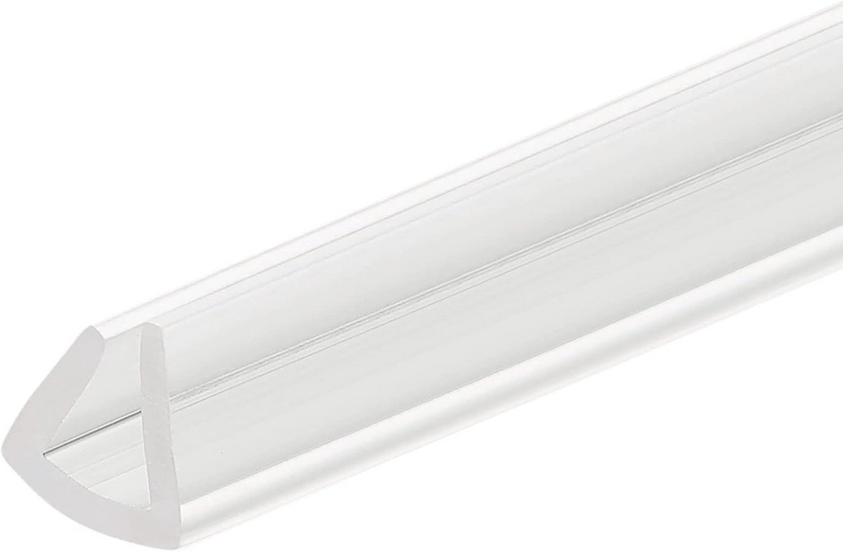 U-profiel Randbescherming Rubber 3.5m voor 3-4mm Randen