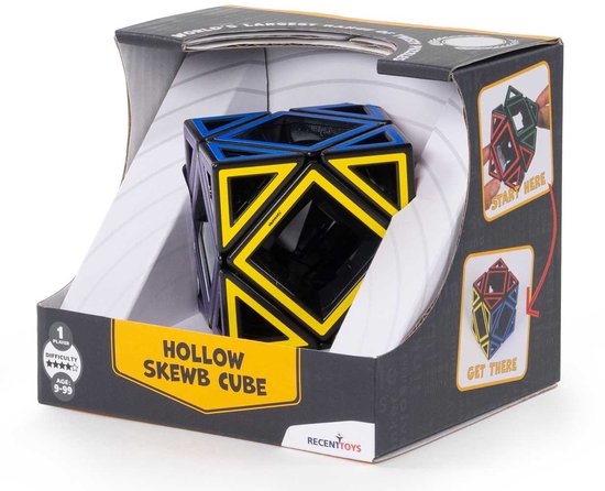 Hollow Skewb Cube - Recent Toys - Breinbreker - Meffert van Meffert's — afbeelding 5