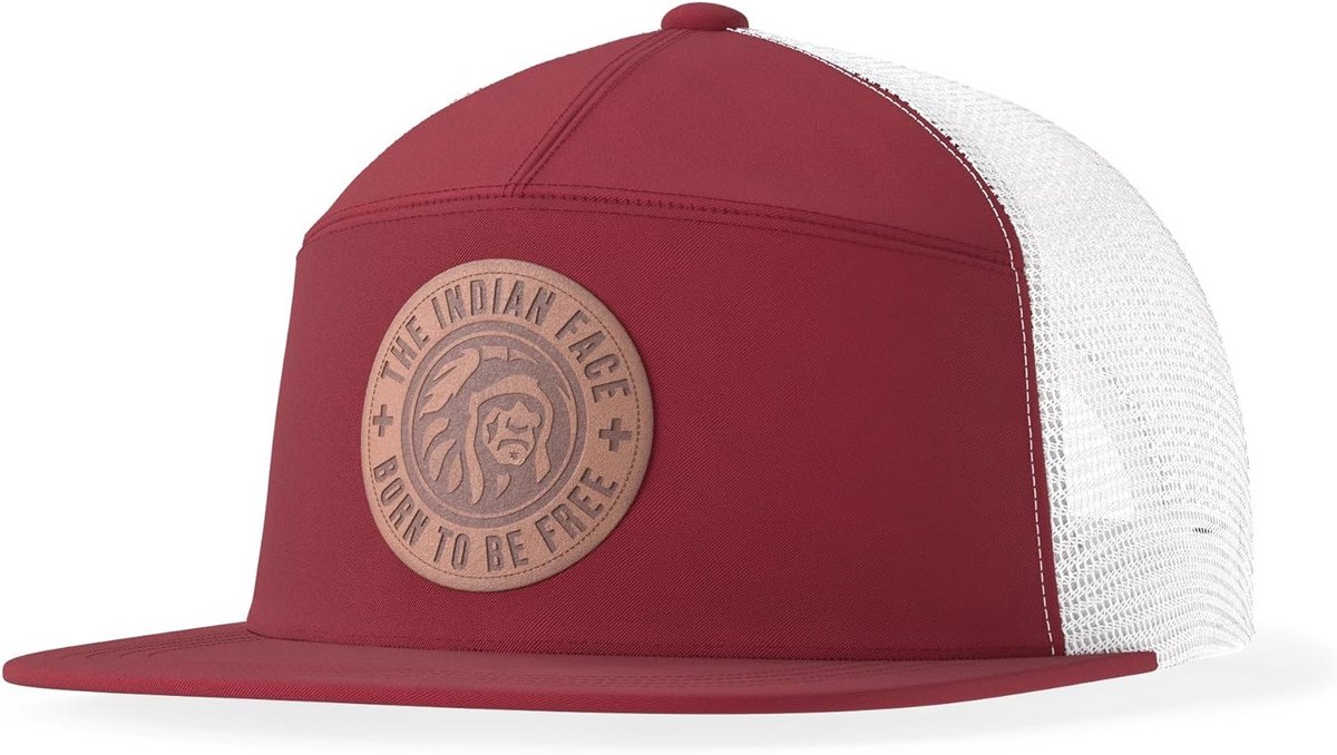 Warme Buis Sjaal voor Heren en Dames Rood Wit Unisex