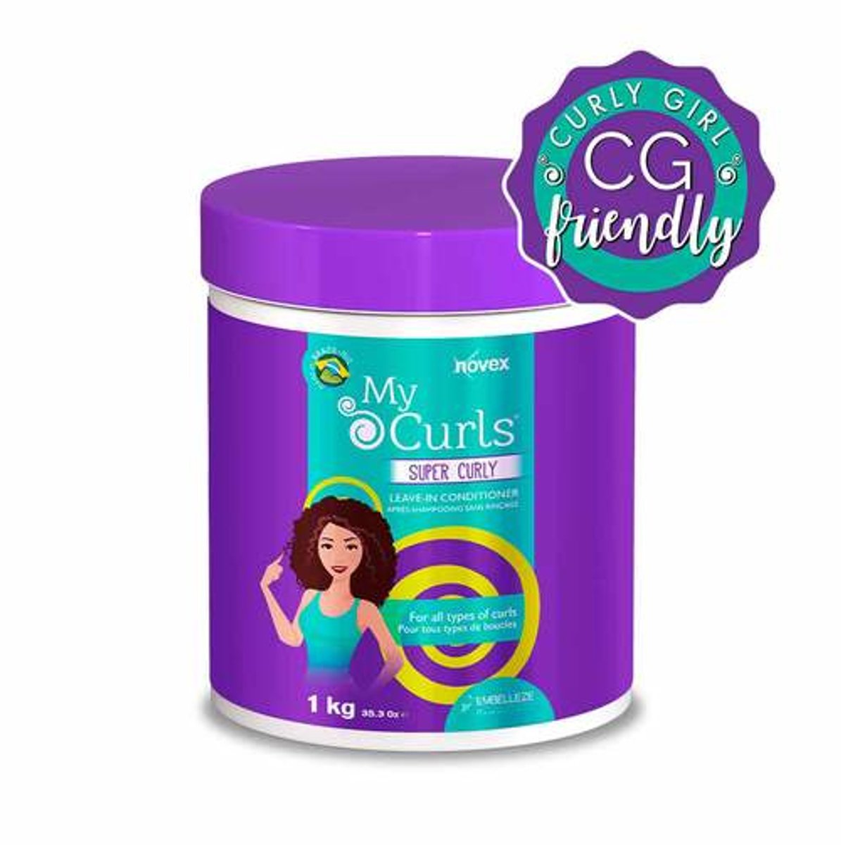 Conditioner My Curls Super Curly Novex (1 kg)