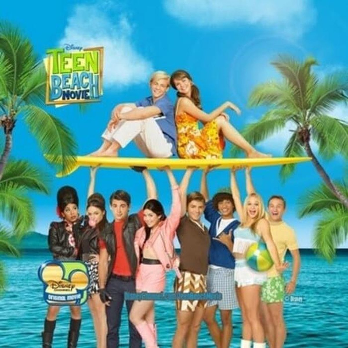 Soundtrack Film 'Teen Beach Movie' op Gekleurd Vinyl