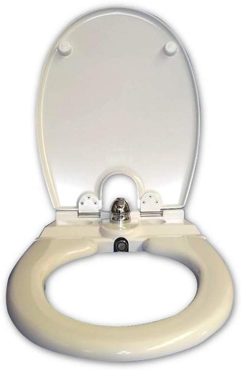 Universele Toiletbril met Geïntegreerde Bidet Functie en Warm/Koud Water