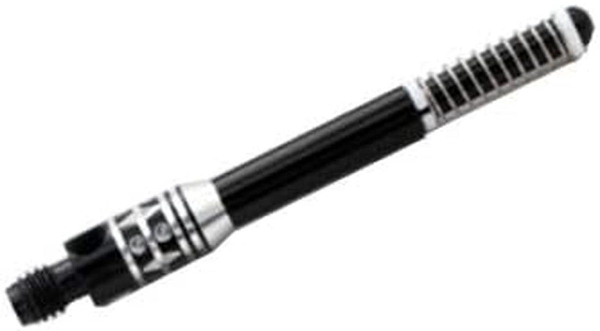 Dartpijlen Aluminium Shafts Zwart 53mm Set