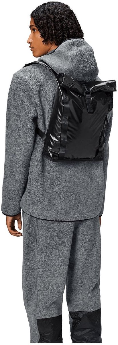Rains Sibu Rolltop Rucksack Mini W3 black
