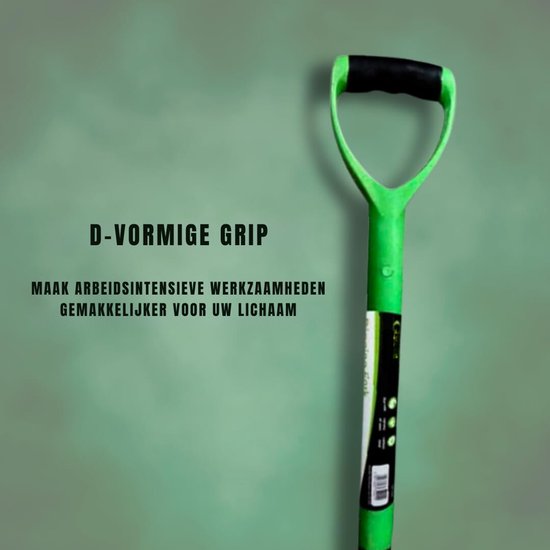 RONN® Woelvork - Tuinwoeler - Spitvork - Groen - 97cm x 23cm x 3cm van Merkloos	 — afbeelding 3