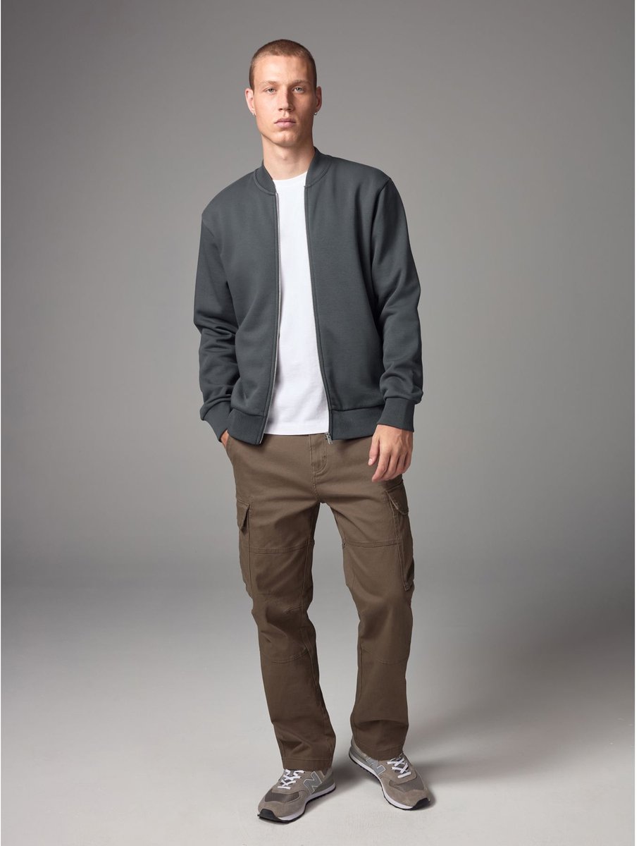 Next - Heren - Relaxed fit - Zwaar T-shirt - Wit