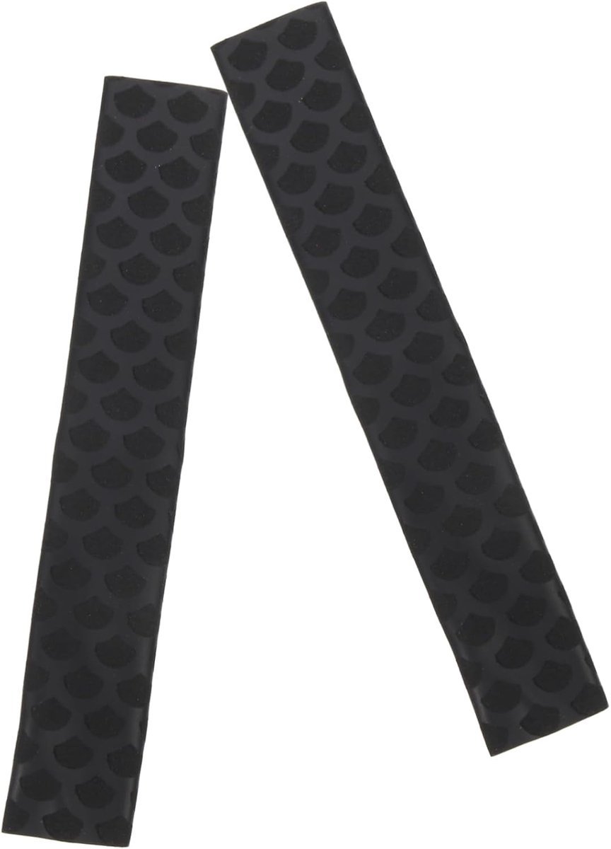 Drumstok Hoezen - Antislip Grips - Verbeterde Grip - Duurzaam Polyethyleen - 16.5x1.8cm - Zwart