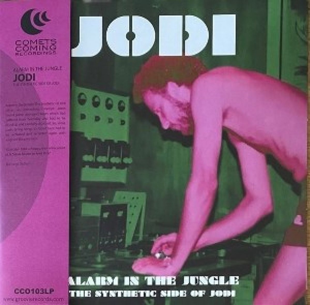 Jodi - Alarm In The Jungle: The Synthetic Side Of Jodi (LP)