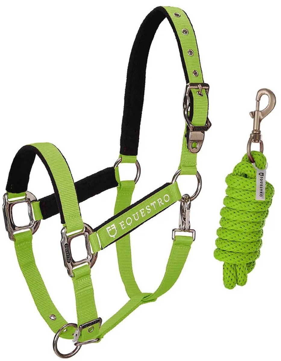 Shiny Fittings Halster En Halstertouw Groen Cob