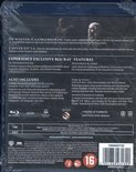 Achterkant van de Game of Thrones Blu-ray hoes met tekst over de inhoud en extra's.