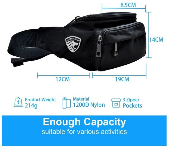 RFID BUMBAG DURABLE ANTIVOL TRAVEL PASSPORT - VOYAGE - EXTÉRIEUR - RANDONNÉE - SPORT - SAC POUR TÉLÉPHONE