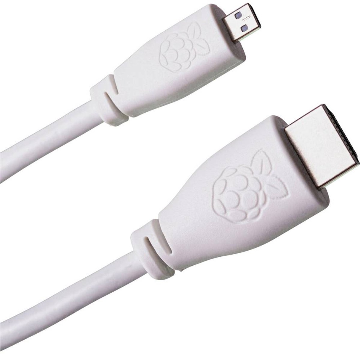 Raspberry Pi® T7690AX HDMI-kabel Raspberry Pi® [1x HDMI-stekker - 1x HDMI-stekker D micro] 2.00 m Wit