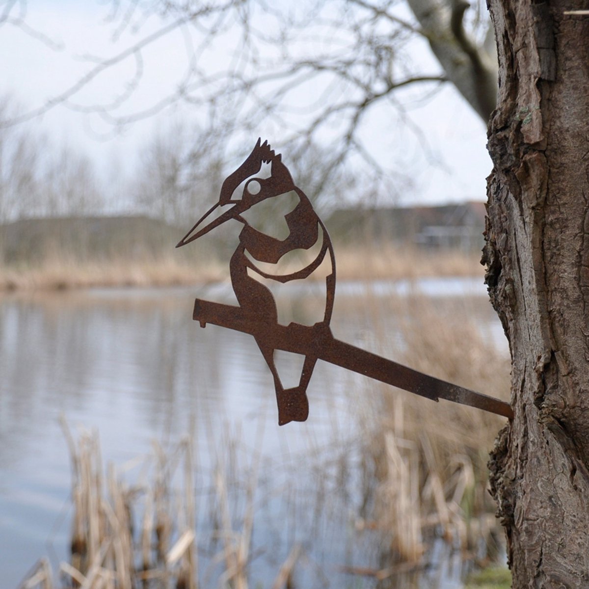 Metalbird ijsvogel