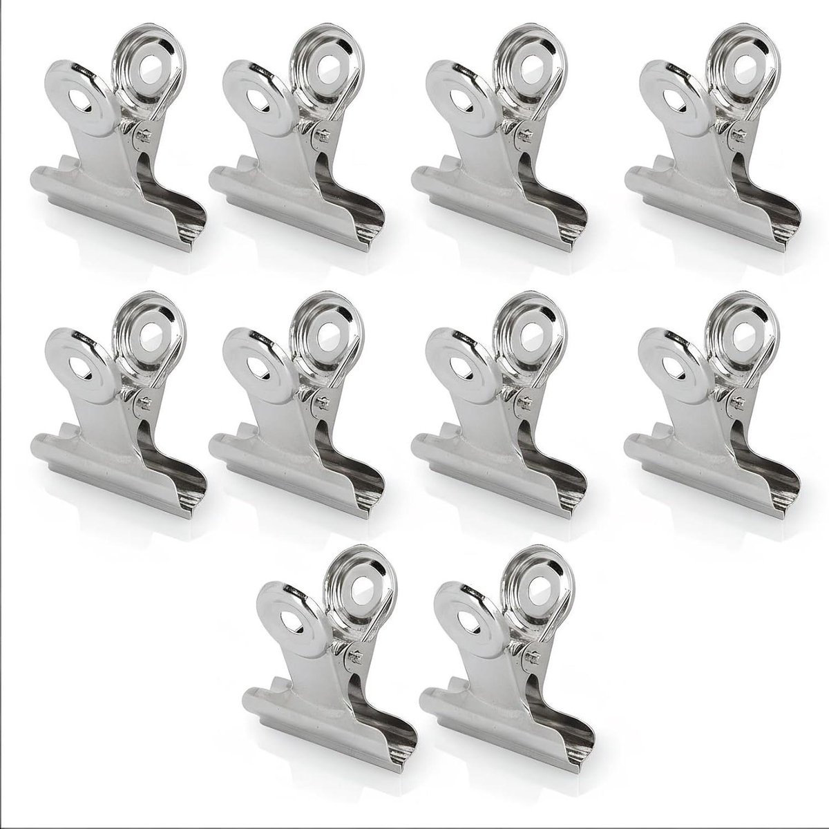 Nagelverlengingsclips - 10 stuks, nagelklemmen voor nagelkunst - handig gereedschap met metalen clips