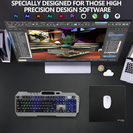 Gaming Muismat voor Ultrahoge Precisie en Snelheid — afbeelding 5