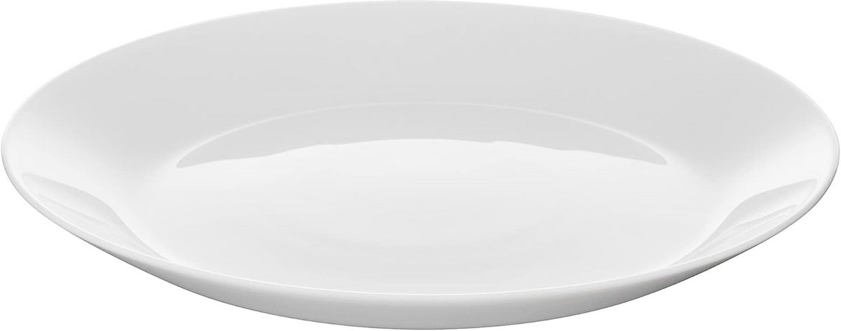 Witte Zijplaat 19 cm Vaatwasserbestendig
