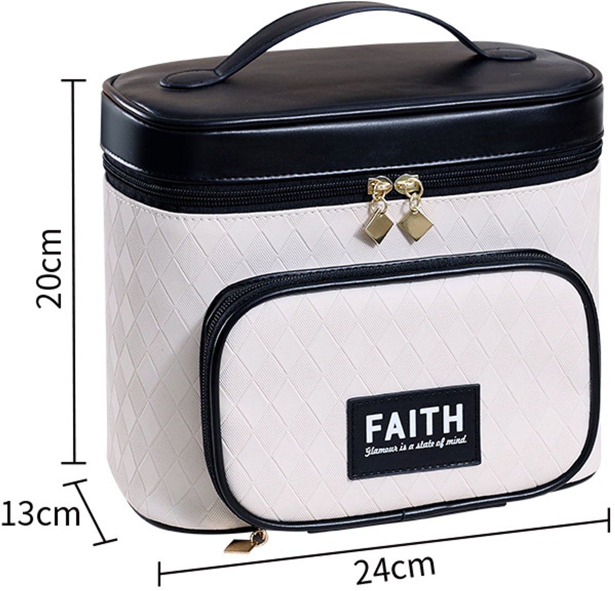 Waterbestendige Cosmetic Organizer – Black
