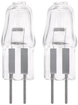 Modee 2 stuks G4 halogeenlampjes - 10W 12V - 101lm 3000K - Dimbaar