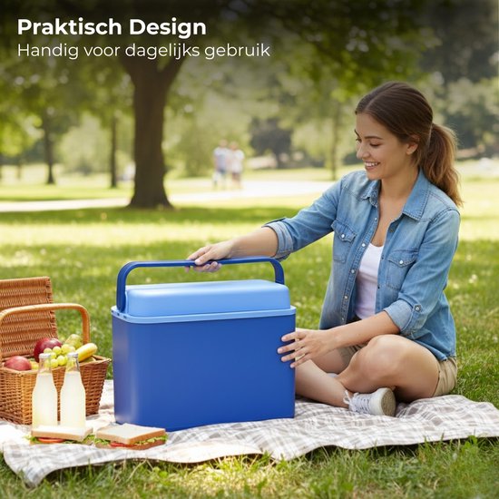 Lomera Koelbox - Koelbox 12 Liter - Koelbox Blauw - Kleine Koelbox - Smalle Koelbox - Mini Koelbox - Koelbox Camping - Koelbox Voor Camping - Koelbox Voor Onderweg - Koelbox Voor Picknick van Merkloos — afbeelding 5