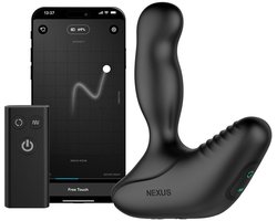 Nexus Revo Stealth Prostaatstimulator - App-bediening - Roterende Schacht - 3 Rotatiestanden - 6 Stimulatiemodi - IPX7 Waterproof - 100% Lichaamsveilig Siliconen - 1 Uur Speeltijd - Oplaadbaar - Afstandsbediening