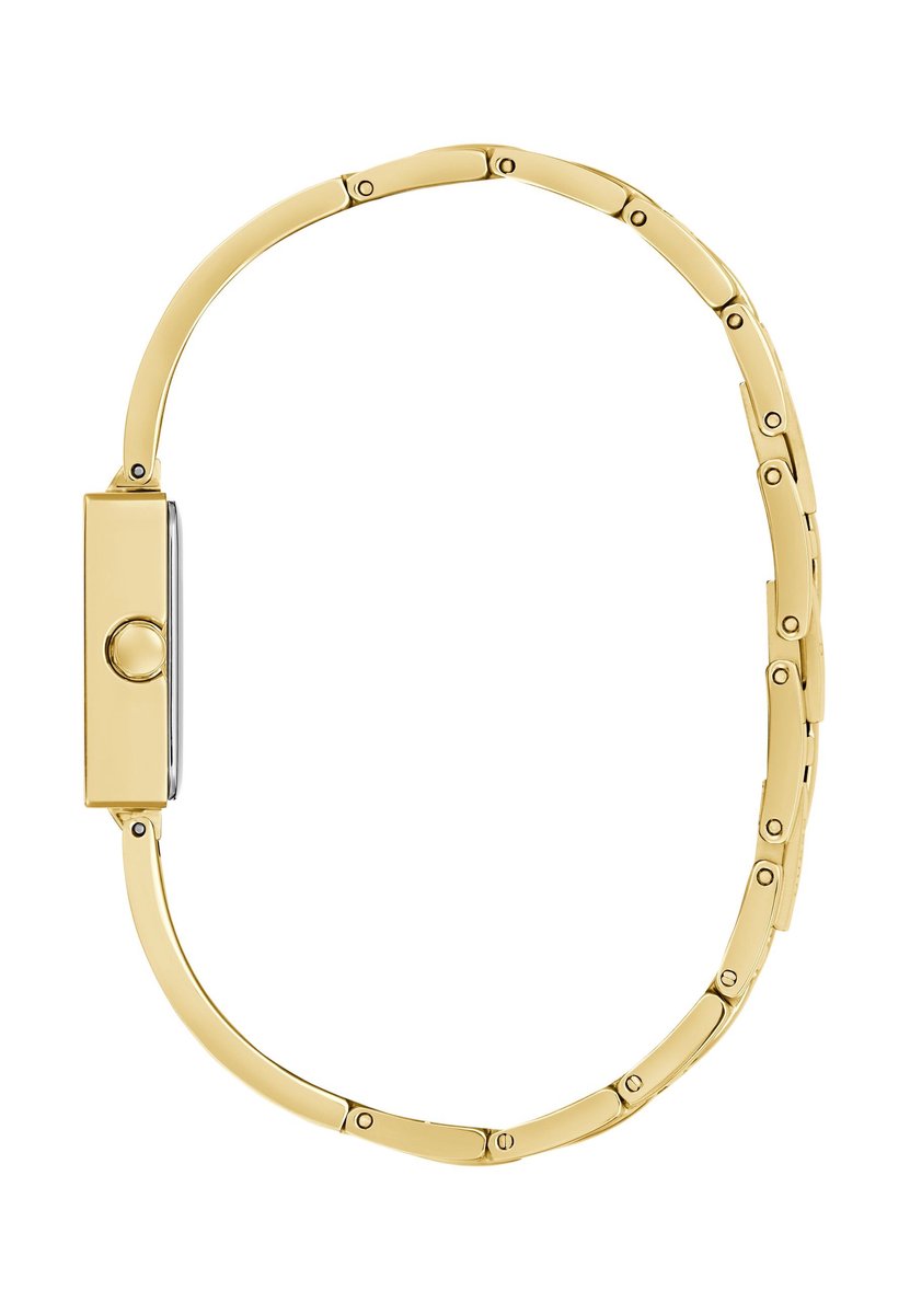 Guess Maggie Quartz Analoog Horloge Gold Tone Behuizing: 100% Roestvrij Staal| Armband: Roestvrij Staal 22 mm U1475L1M, U1475L2M