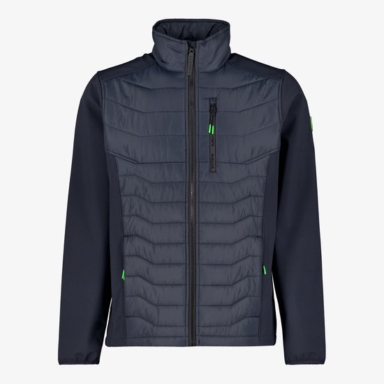 Kjelvik hybride heren jas donkerblauw - Maat M