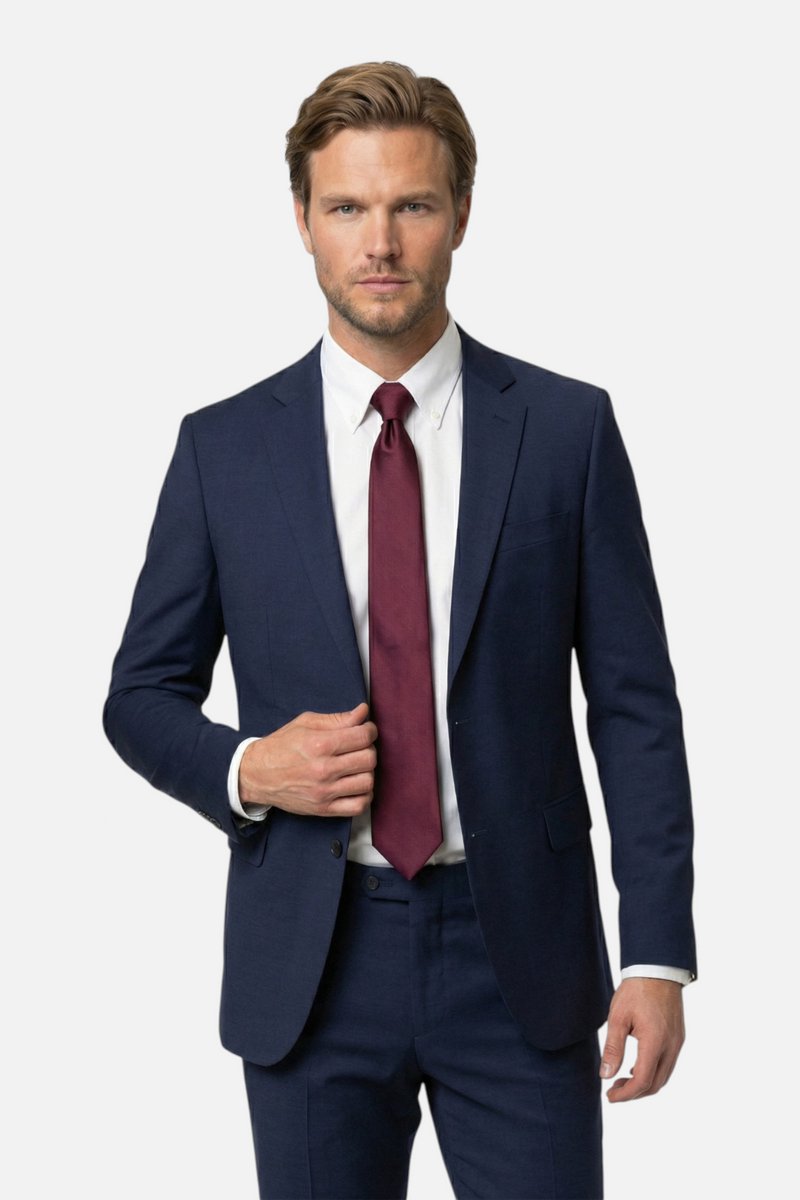 GENTS - Colbert / blazer heren blend - Viscoseblend Wol - Donkerblauw - Maat 50/L