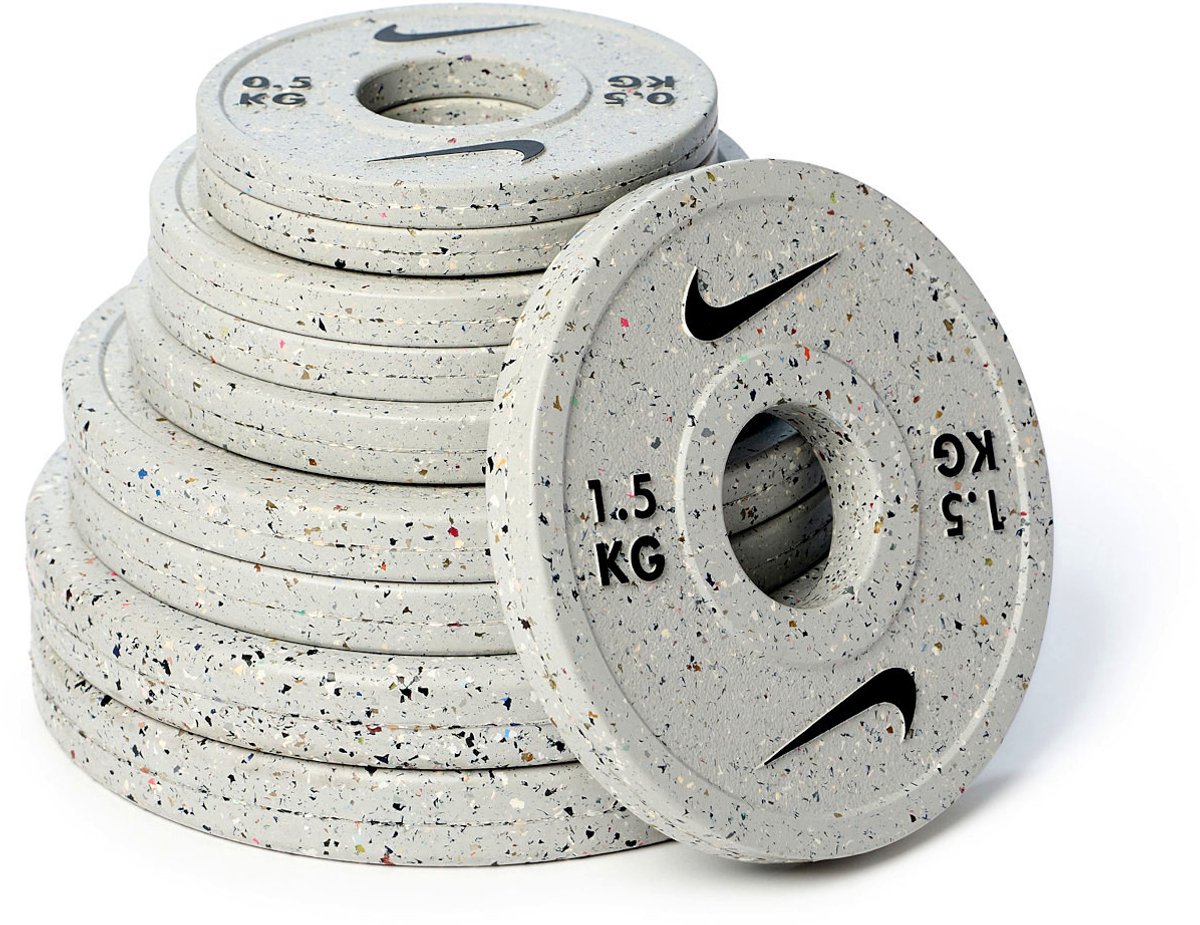 Nike Strength Grind Change Plates (Wolf Grey) - 1 kg paar 1,5 kg