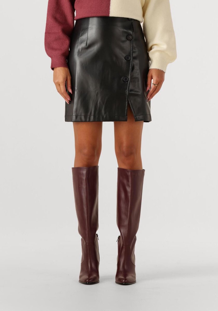 Ydence Skirt Lilo Dames - Korte rok - Zwart - Maat XXL