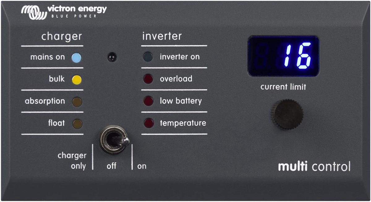Digitaal Multi Paneel voor Accu Monitoring en Systeembeheer