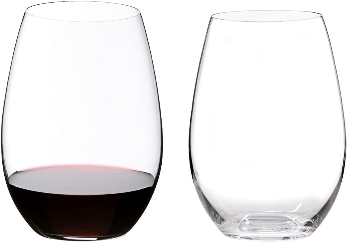 Stengelloze Wijnglazen Set - Bordeaux/Syrah/Shiraz Glas - Modern Wijnglas