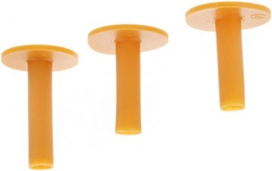 Set van 3 Rubber Golf Tees in Verschillende Hoogtes voor Driving Range van Merkloos — afbeelding 2