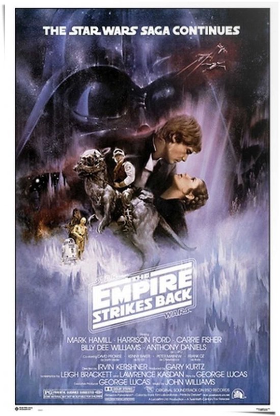Affiche Star Wars - L' Empire contre-attaque
