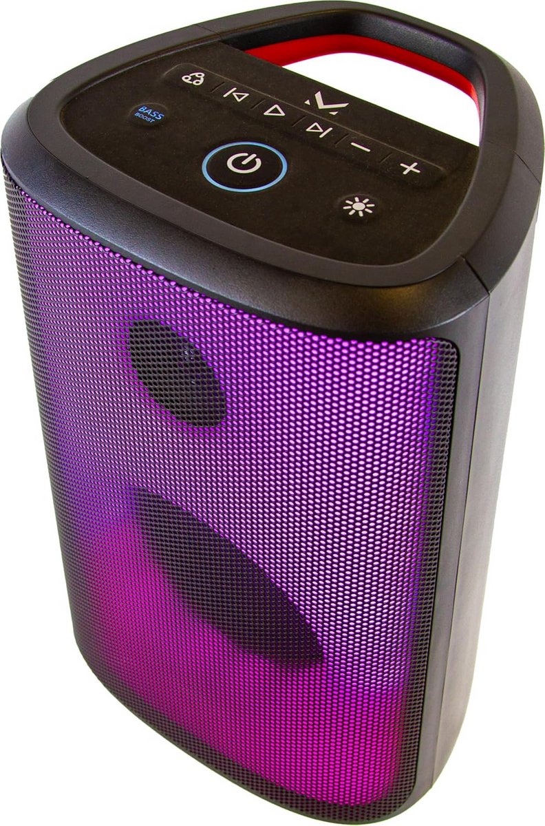Draagbare Bluetooth Speaker met 300W P.M.P.O, LED Lichteffecten en IPX5 Waterdicht