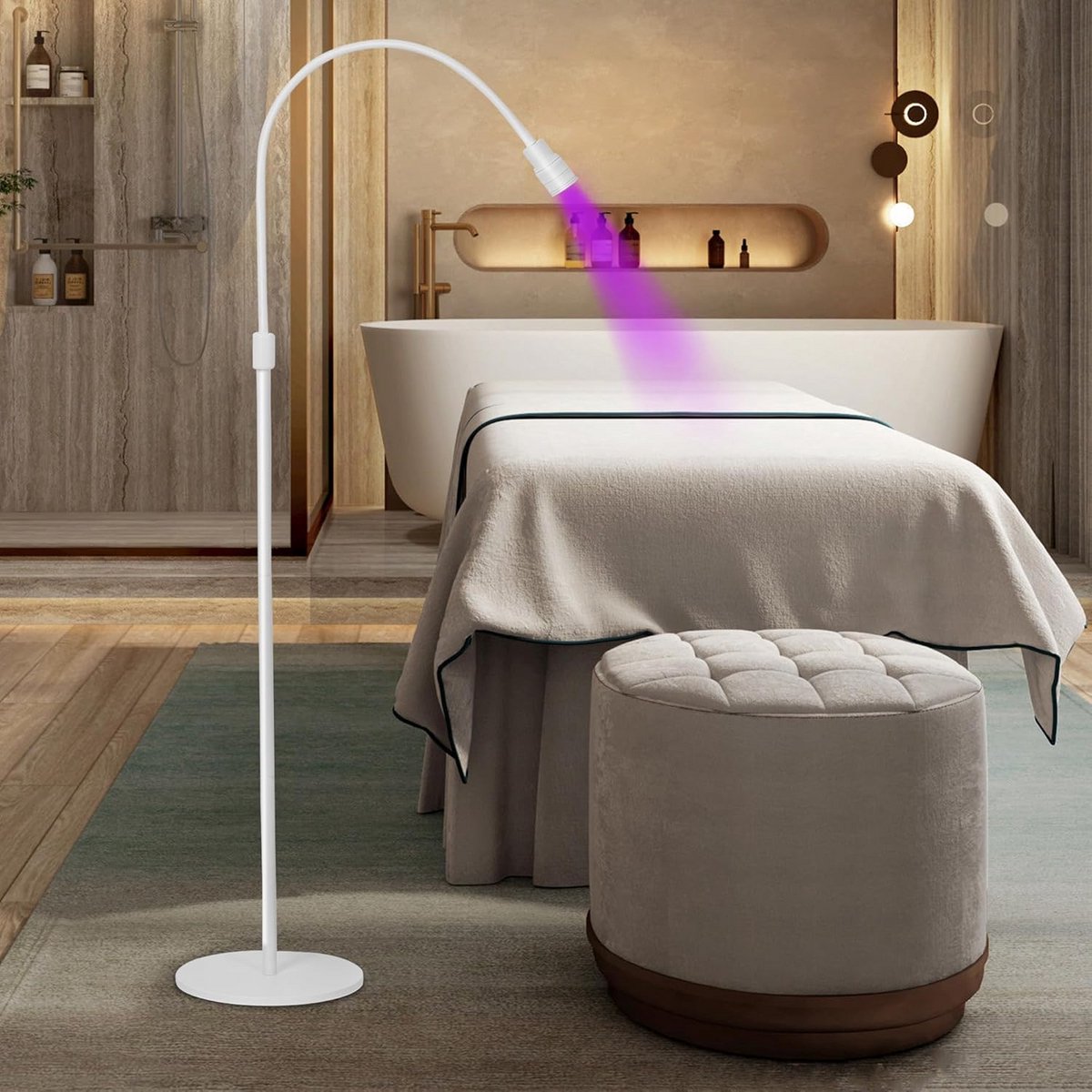 UV Wimperlamp met Zwanenhals voor Snelle Uitharding Wimperextensions (1-3 Sec)