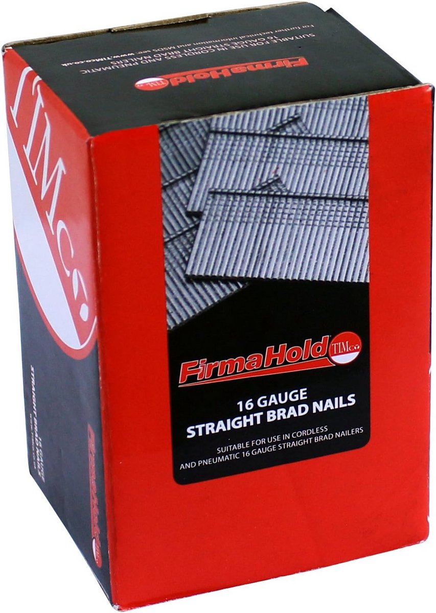 Rechte Nagels Geel Verzinkt 16x19mm voor Nagelpistool (Doos 2000 Stuks)