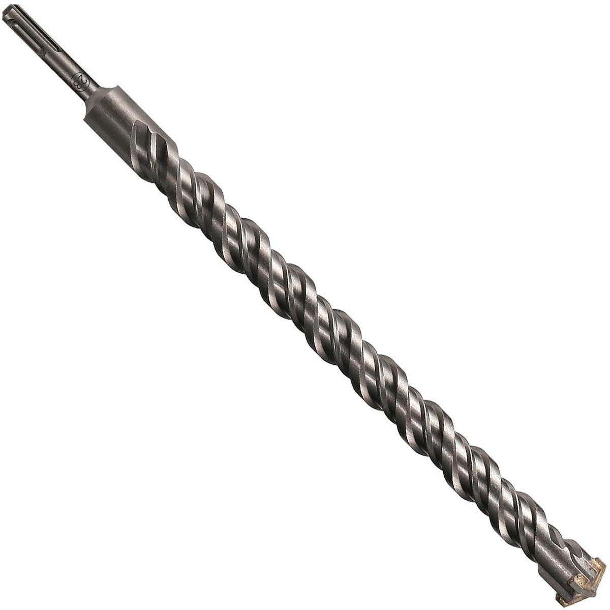 SDS Plus Hamerboor 28 x 350 mm - 4 Snijkanten Hardmetaal voor Beton, Steen en Metselwerk