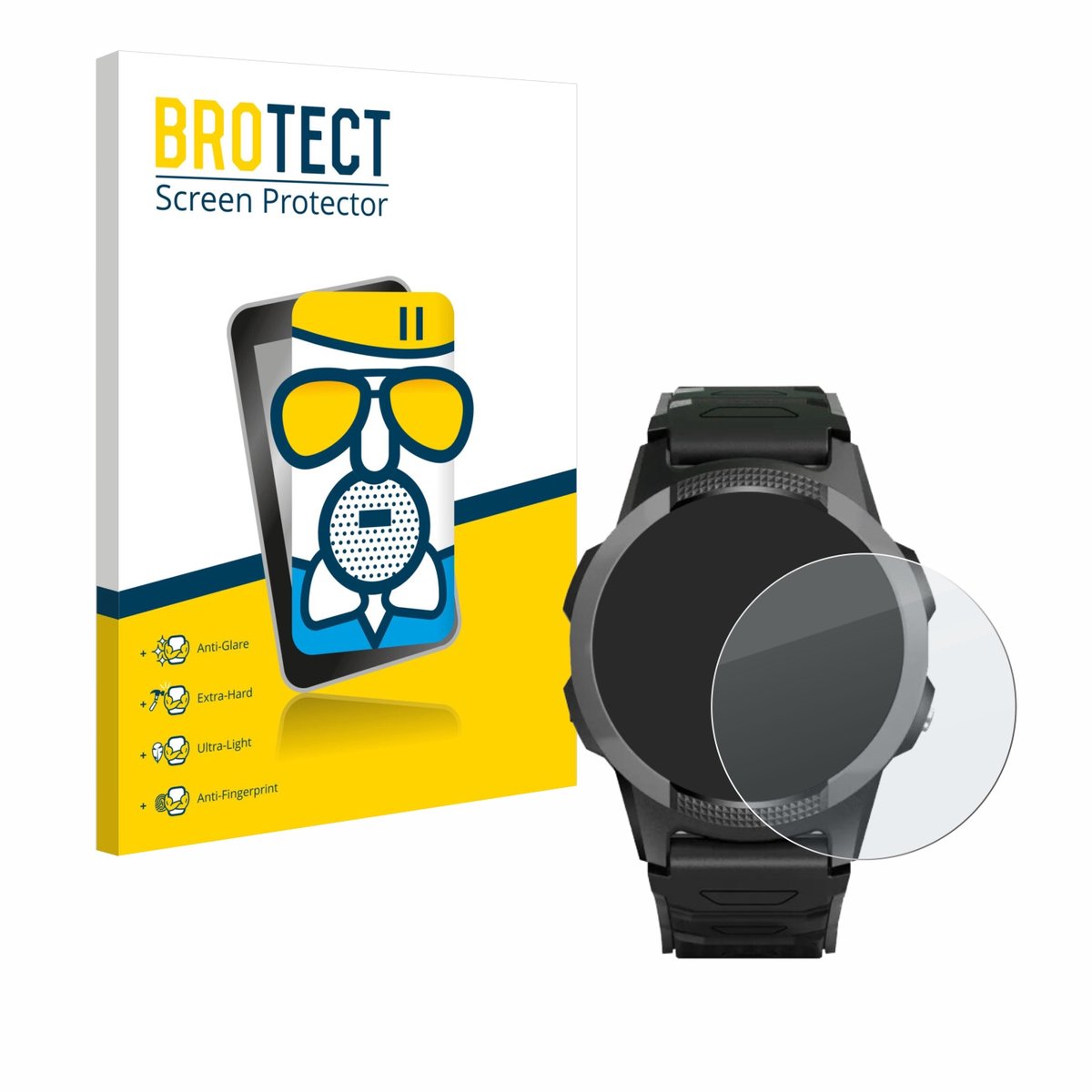 BROTECT - Screenprotector voor NikuTRAX NC56S - Folie Beschermfolie Beschermglas matte