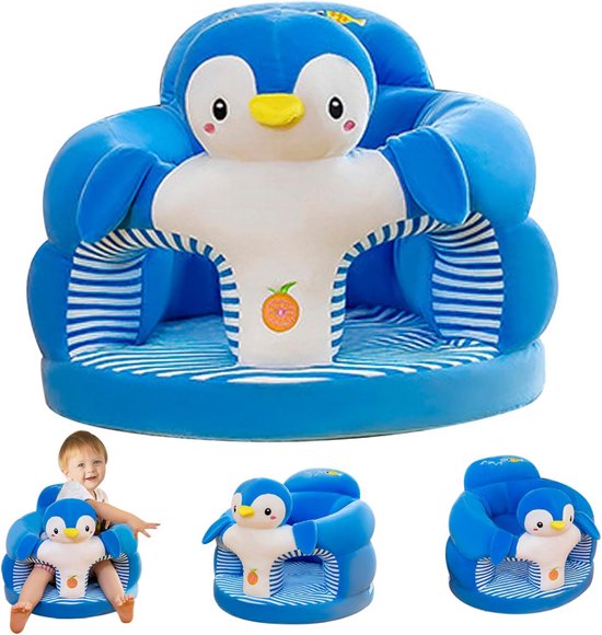 Comfortabele Zitten Leren Stoel met Zachte Voering voor Baby's — afbeelding 4