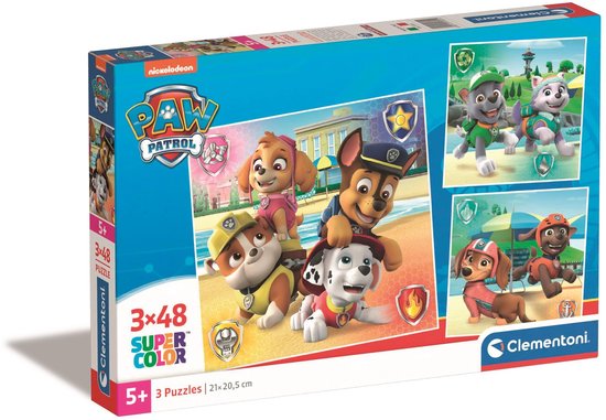 PZL 3x48 CARRÉ PAW PATROL