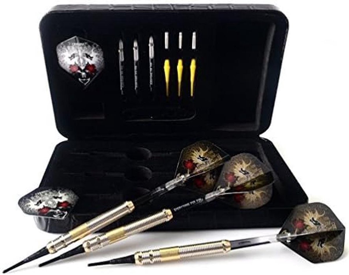 Soft Dartpijlen Set 16 Gram met Luxe Etui en Accessoires