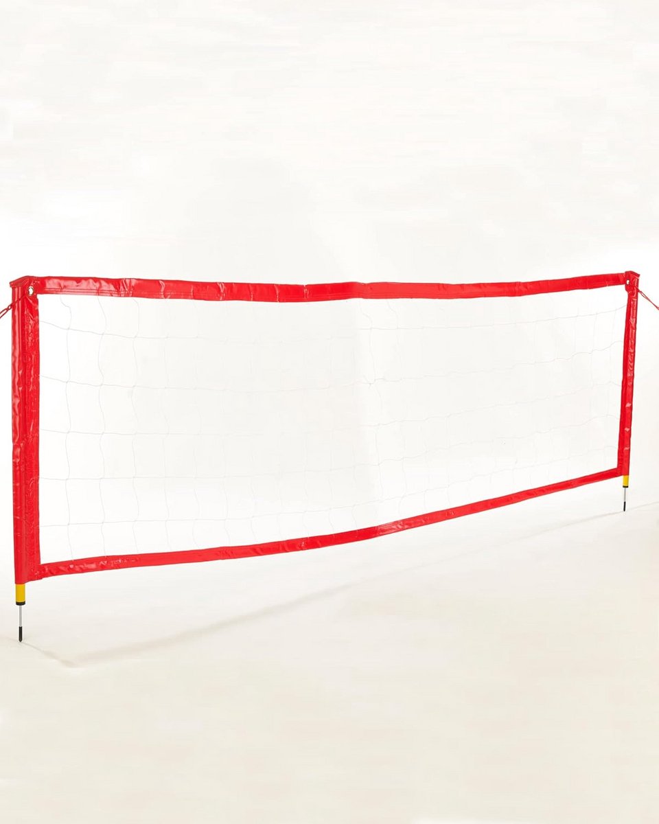 Voetbaltennis Net 300 cm - Draagbaar Trainingsset voor Gazon en Harde Ondergrond