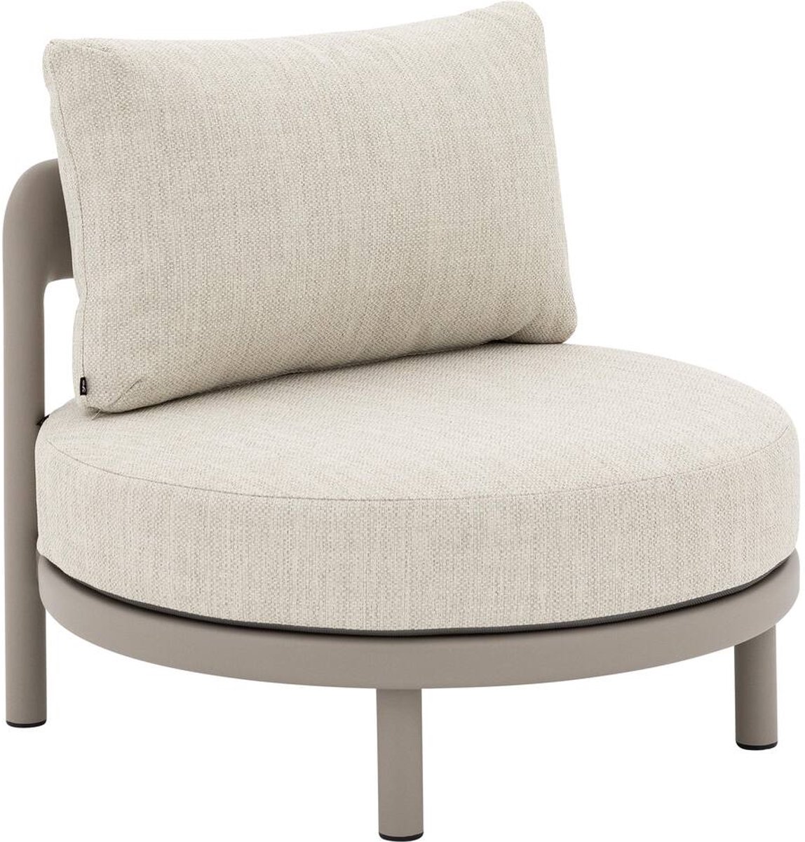 Goossens Zitmeubel Catch Of The Day - Buitenstof - beige - 90 x 68 x 90 cm
