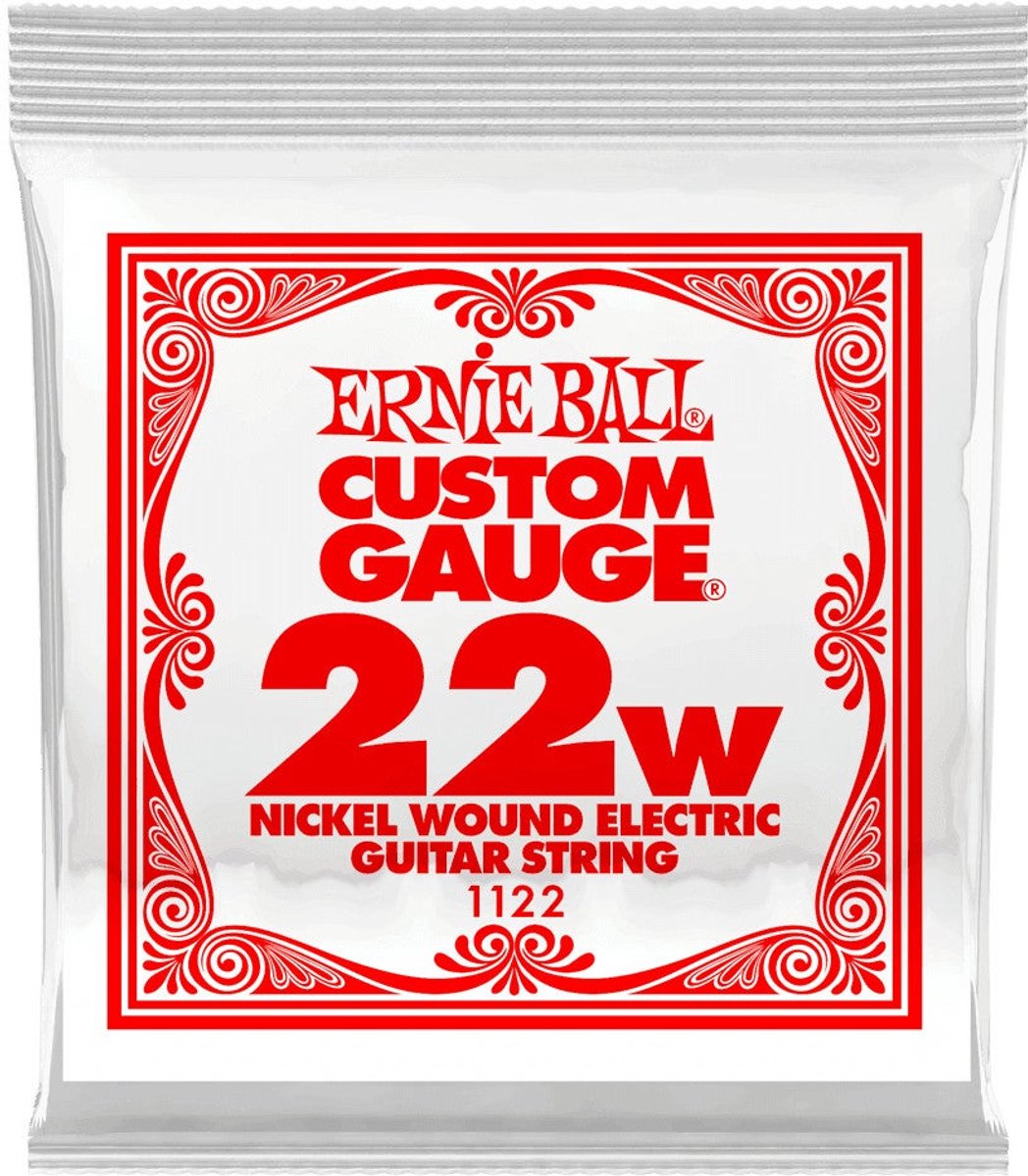 Ernie Ball 1122 .022 Nickel Wound losse snaar voor elektrische gitaar