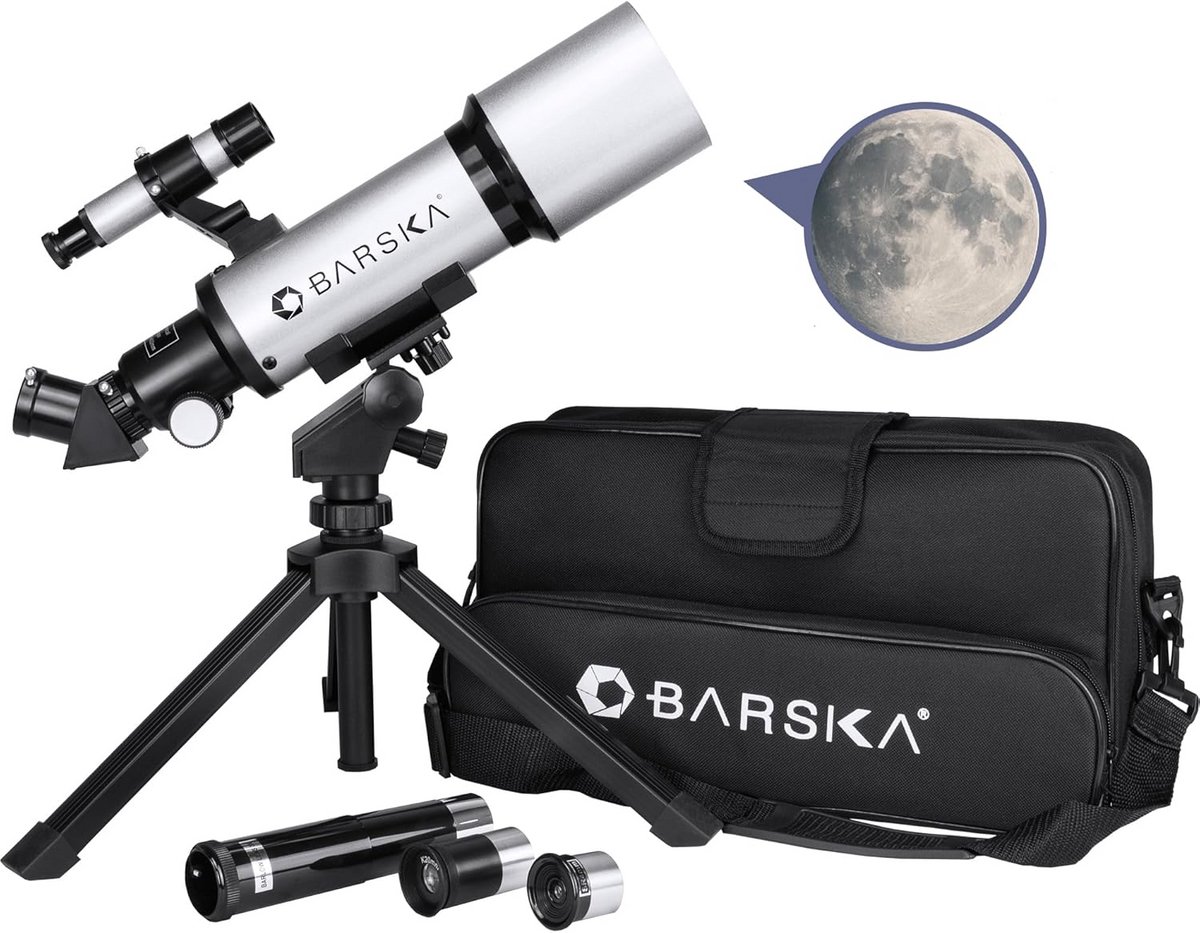 Instapmodel Refractortelescoop voor Sterrenkijken en Planeten