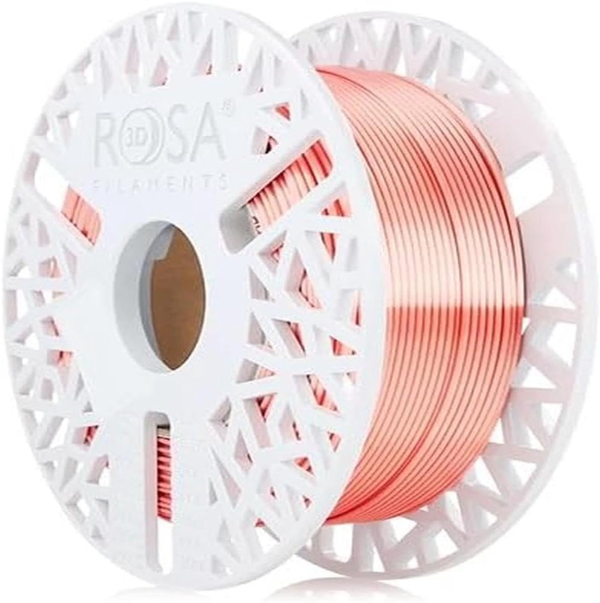Zijde GLOSS PLA Filament 1.75 mm voor 3D Printer - Licht Glanzend & Biologisch Afbreekbaar - Roze Goud (0.5 kg)