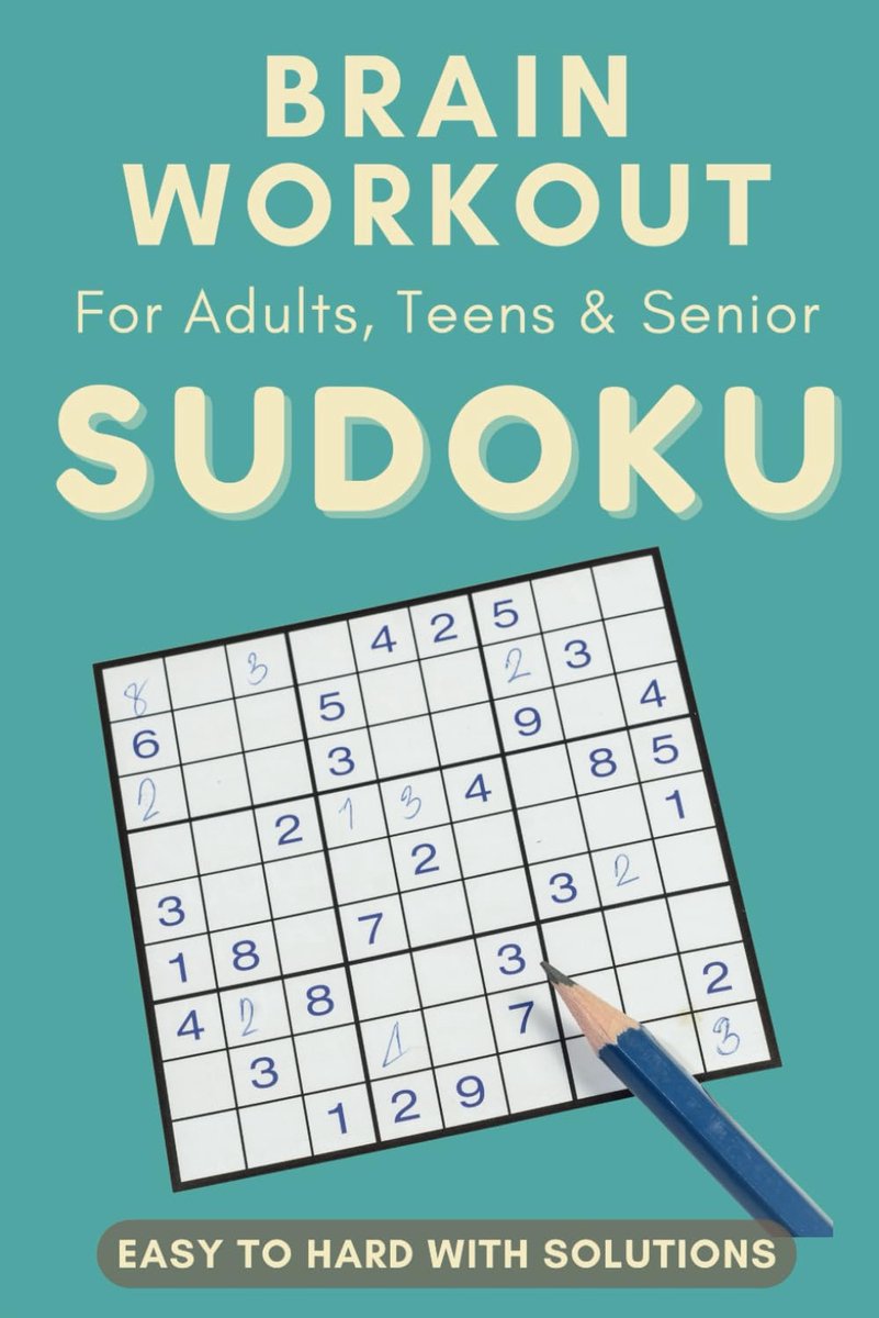 Sudoku Puzzelboek - Hersenkrakers Logica - Mentale Training - 200 Uitdagende Puzzels - 15x23 cm